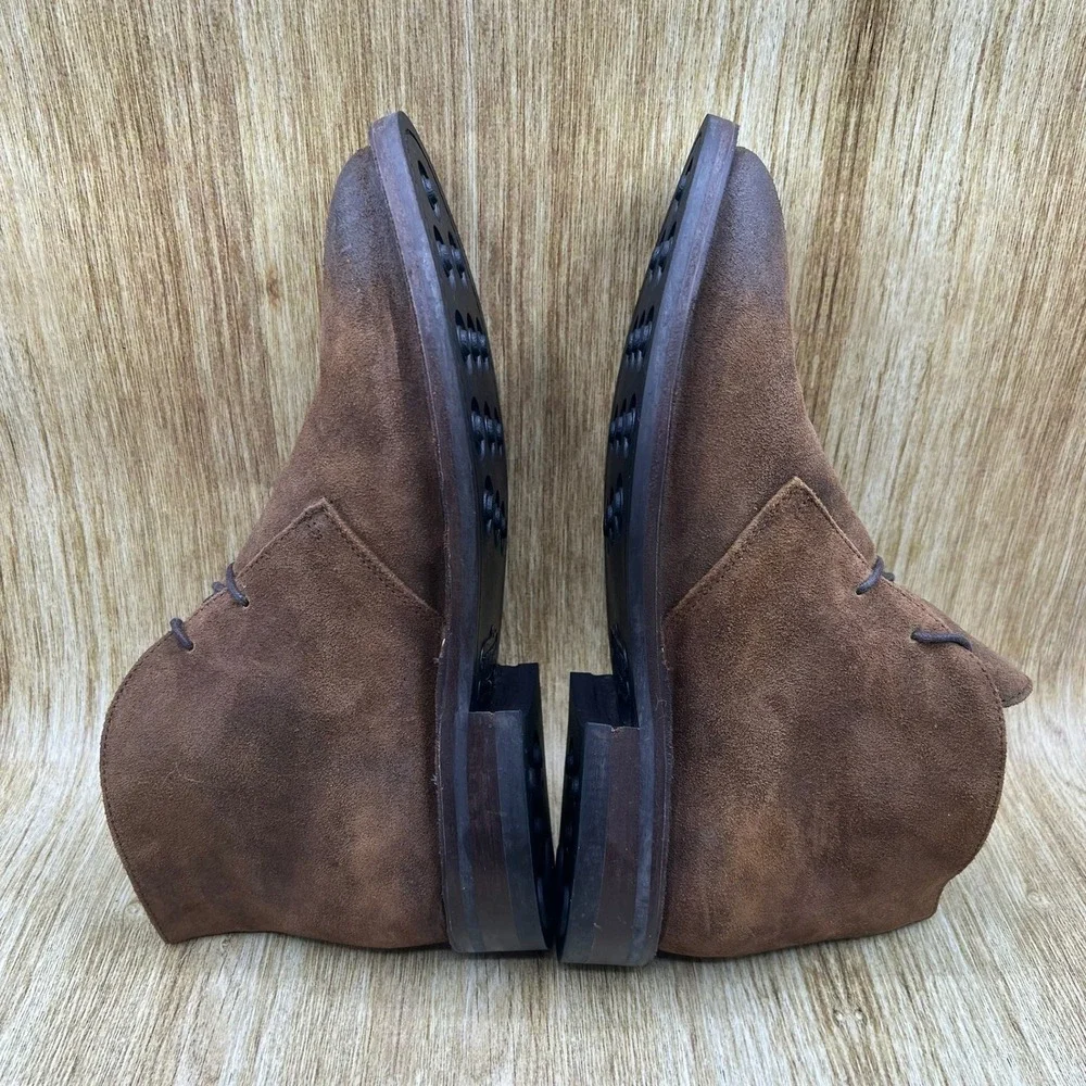 Thursday Boot Company Scout Chukka Boot Men's Size 9 Dark Brown Suede Burnished